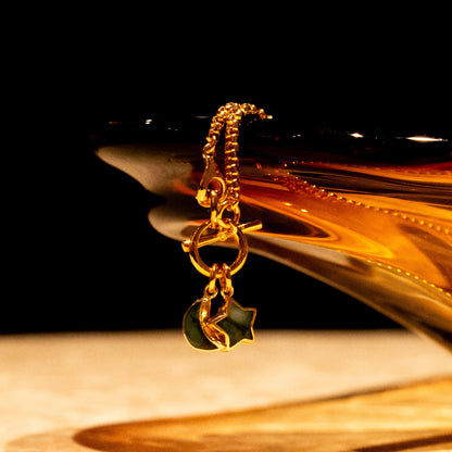 Celestial Crescent Pendant