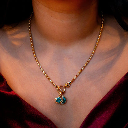 Celestial Crescent Pendant