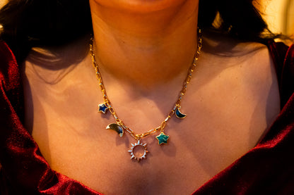 Lunar Charm Necklace