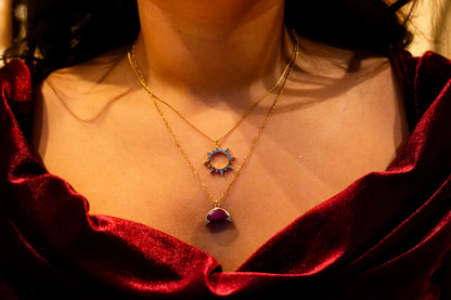Lunar Radiance Layered Necklace