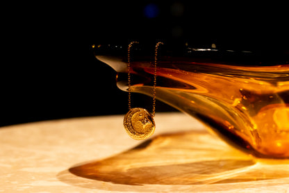 Noor Crescent Necklace