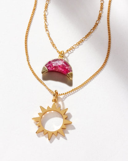 Lunar Radiance Layered Necklace