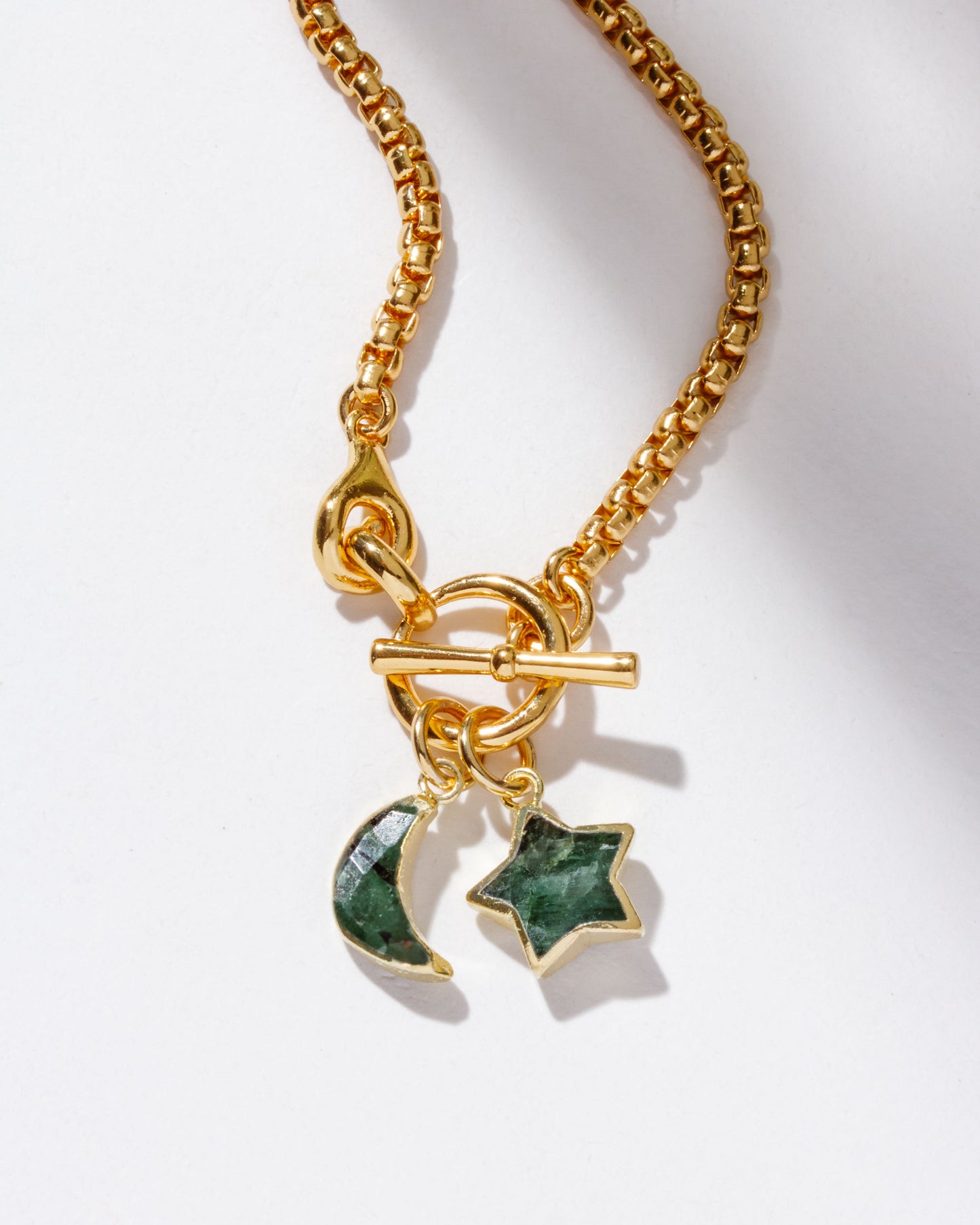 Celestial Crescent Pendant