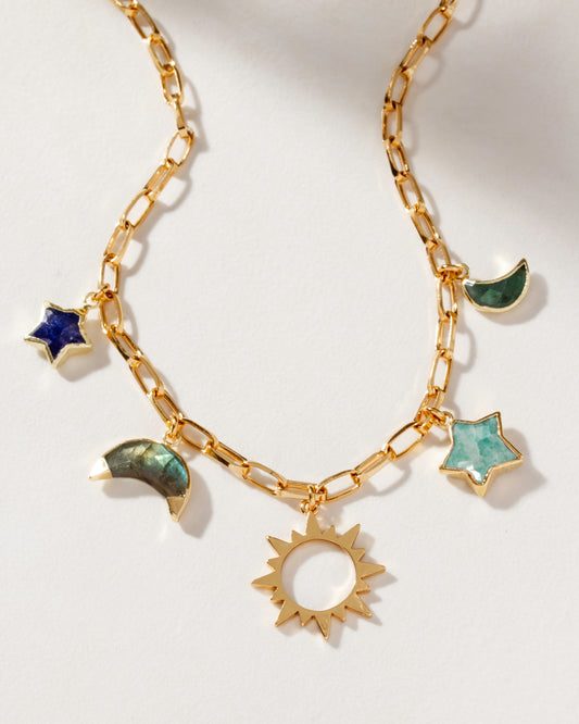 Lunar Charm Necklace