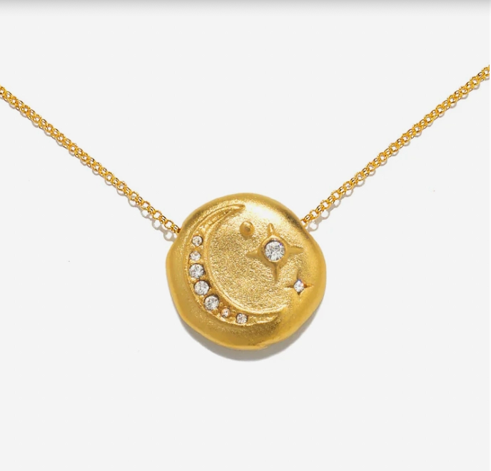 Noor Crescent Necklace