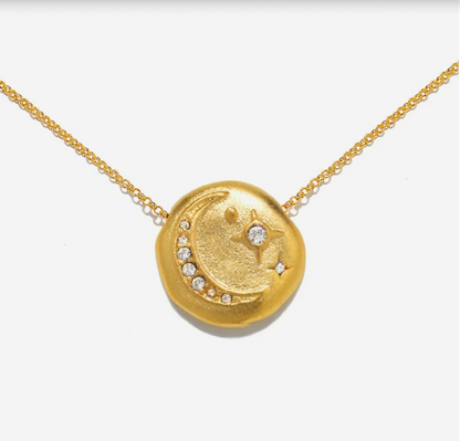 Noor Crescent Necklace