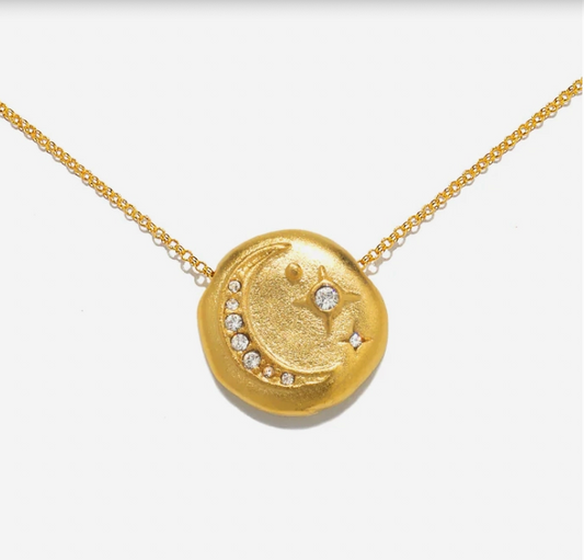 Noor Crescent Necklace