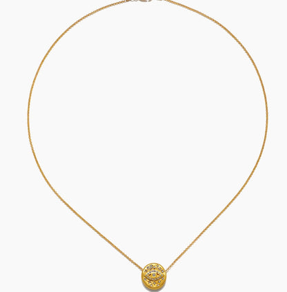 Nazar Necklace Gold Pendant